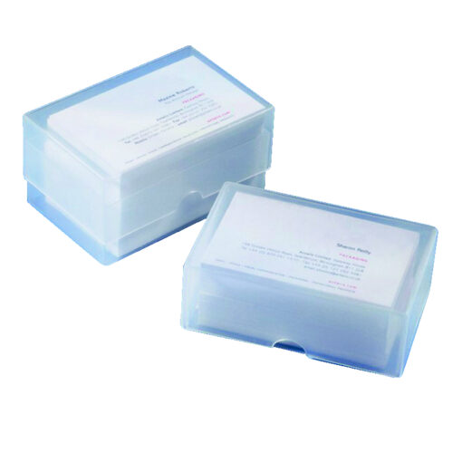 Boîte de cartes de visite 62 × 97 × 36 mm - Lot de 250