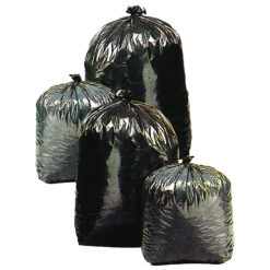 Sac poubelle 820 × 1470 mm - Polyéthylène 58 µm - Noir - 130 litres