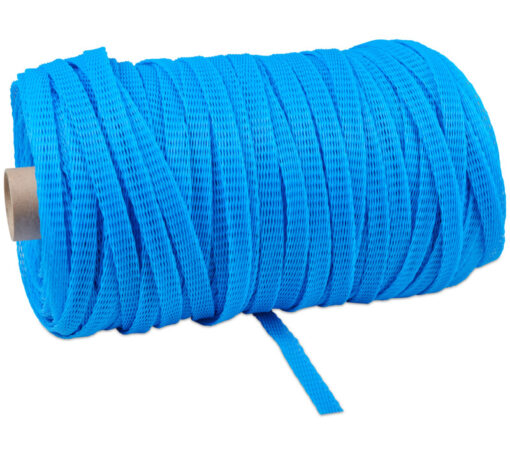 Gaine de protection 200 × 50 000 mm - Diamètre 200-300 mm - Polyéthylène bleu