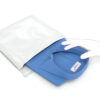 Pochette plastique 320 × 485 mm 70 µm PEBD coex blanc