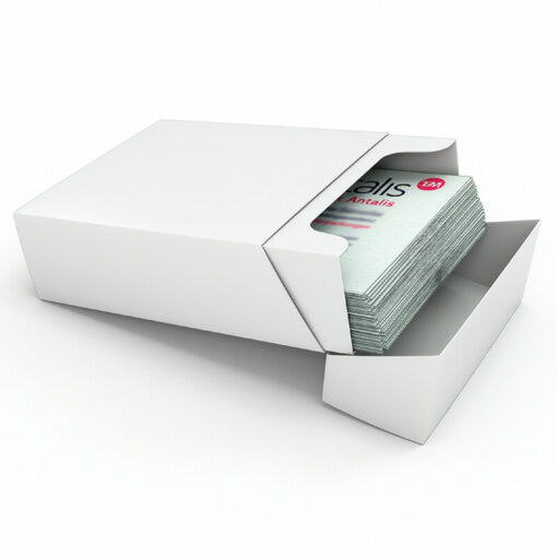 Boîte de cartes de visite 95 × 60 × 36 mm
