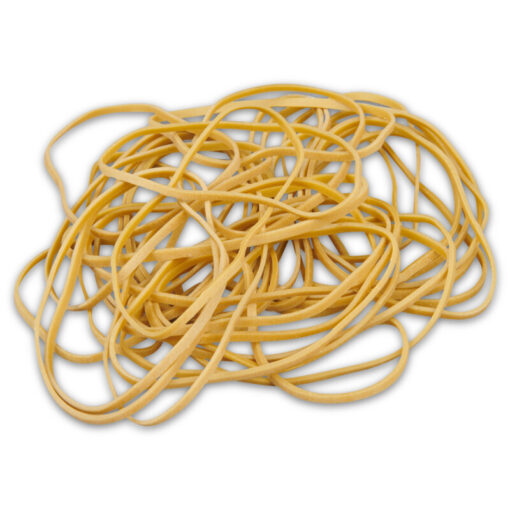 Bracelet élastique 120 × 10 mm en caoutchouc naturel - Boîte de 300
