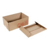 Caisse carton palettisable 600 × 400 × 50 mm simple cannelure B