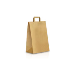 Sac kraft 220 × 110 × 280 mm recyclé alimentaire
