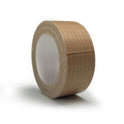Ruban adhésif d'expédition kraft armé 50 × 25 000 mm - Hotmelt brun