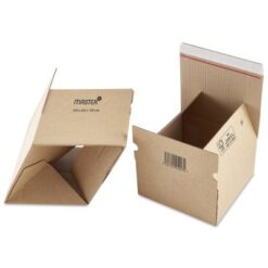 Boîte postale 169 x 130 x 70 mm avec bande adhésive