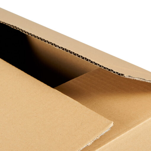 Caisse VPC Type D simple cannelure 400 mm x 300 mm x 200 mm