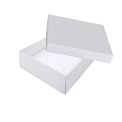 Caisse spéciale format A4 Blanc 215 mm x 305 mm x 57 mm