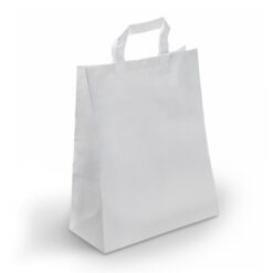 Sac Kraft Recyclé Blanc 70 g/m² 110 mm x 220 mm – Emballage Écologique et Résistant